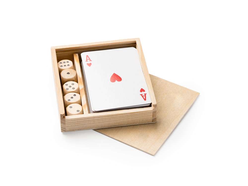 Набор BRISCA из 2 настольных игр: французская колода и кости-0