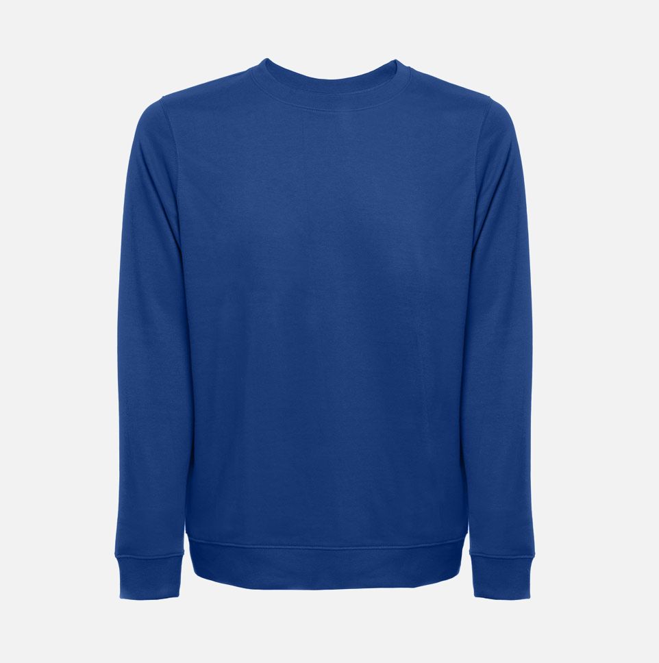 Свитшот унисекс Colombo, ярко-синий-0