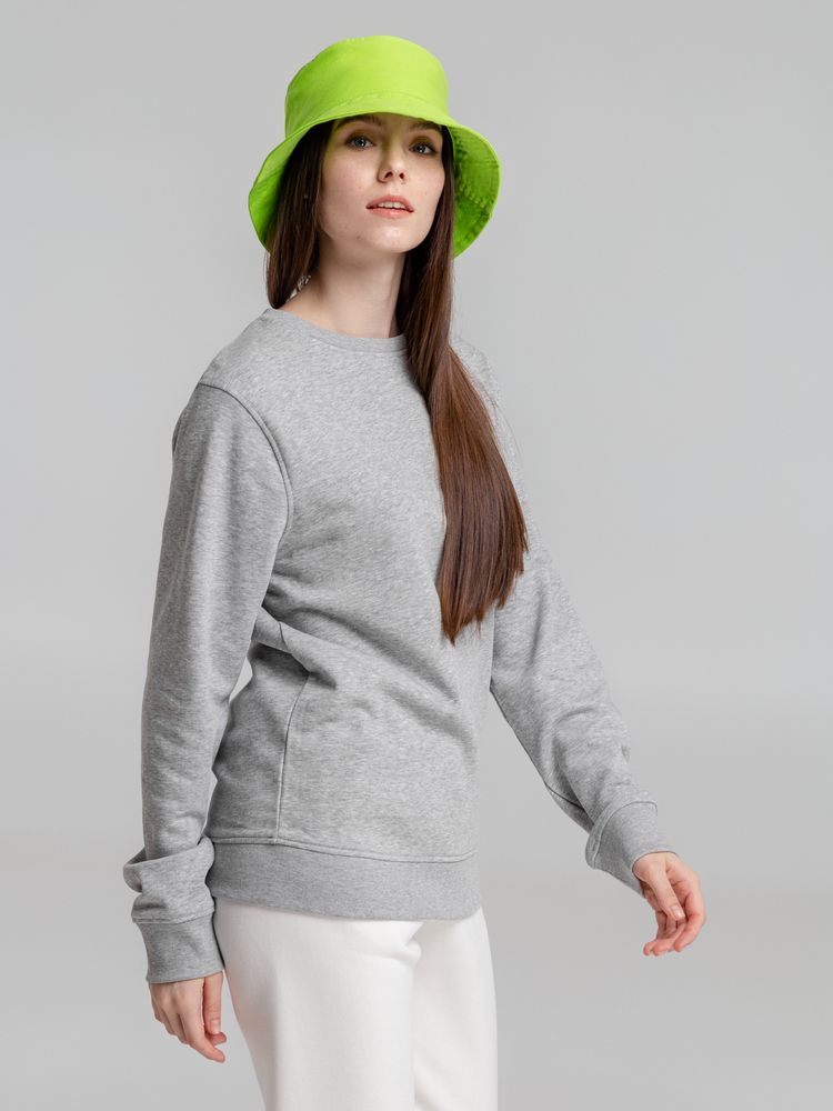 Свитшот унисекс BNC Inspire (Organic), серый меланж-5