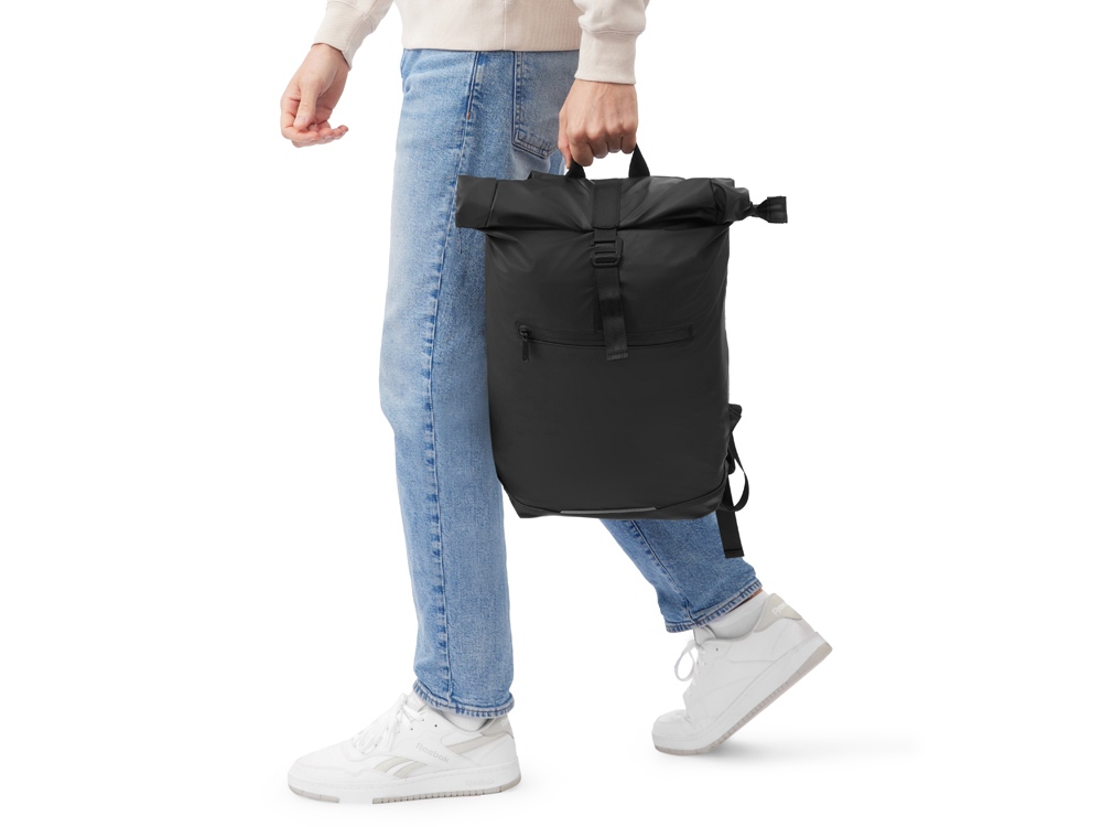 Непромокаемый рюкзак Landy для ноутбука, черный-12