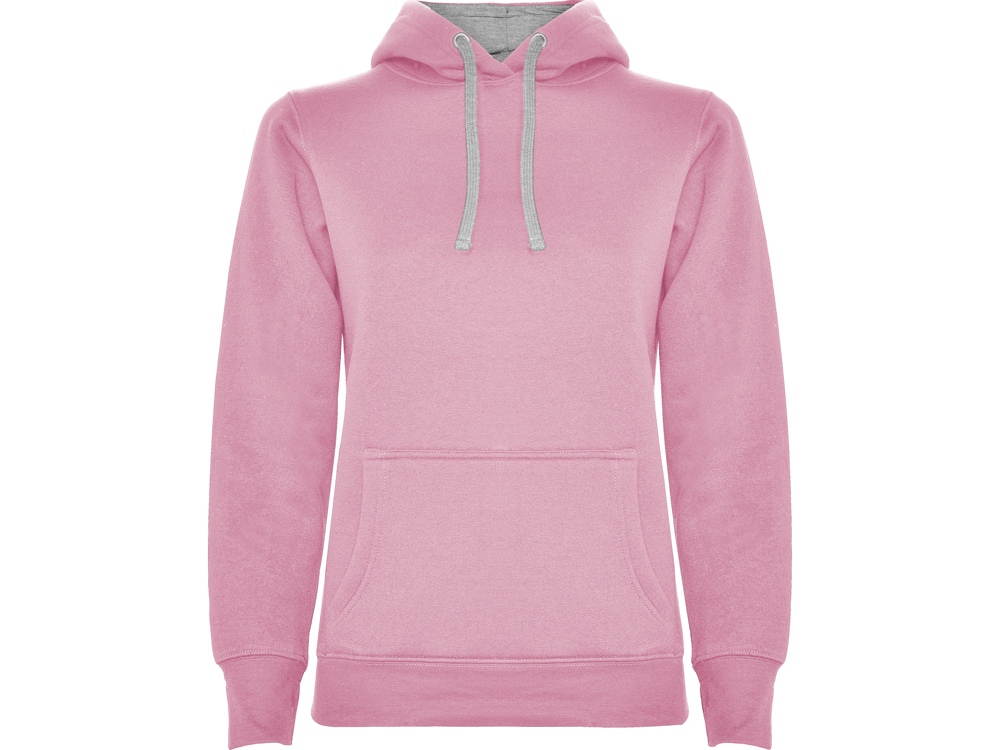 Толстовка с капюшоном Urban женская, светло-розовый-0
