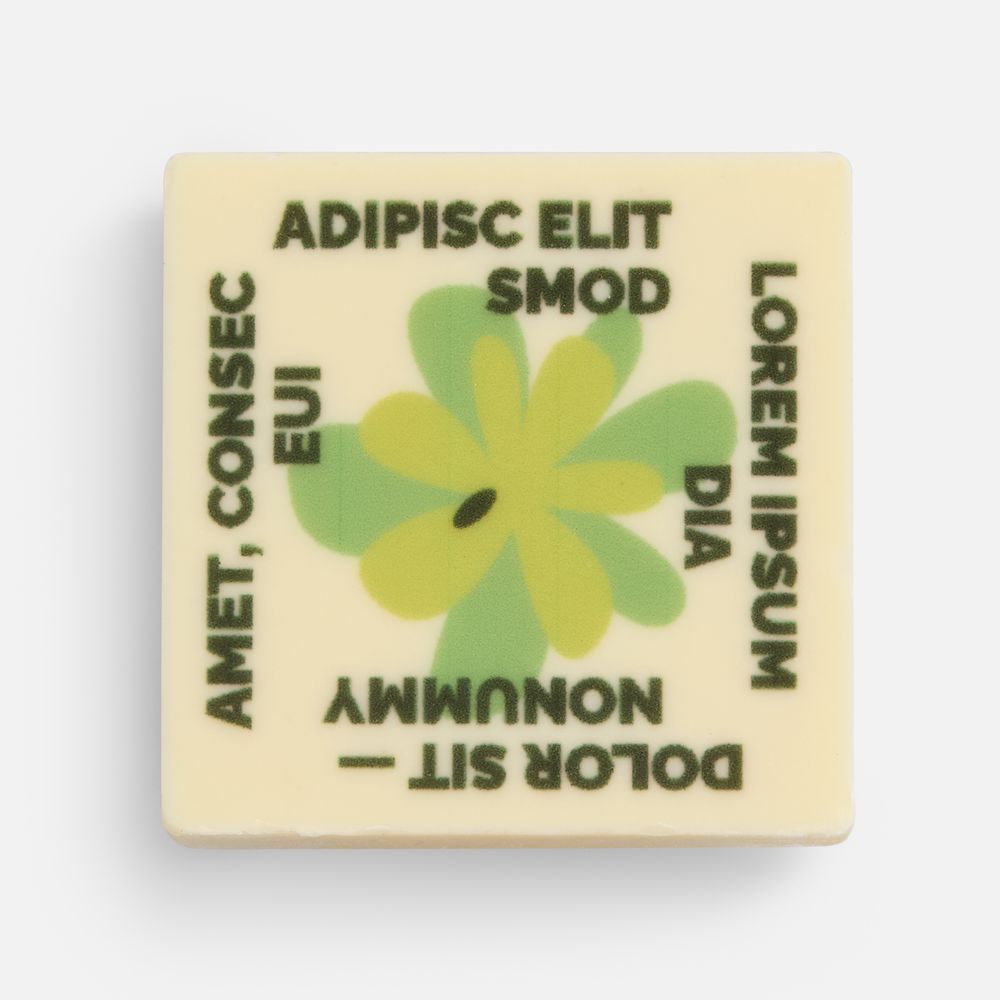 Печенье Dream White в белом шоколаде, квадрат-5