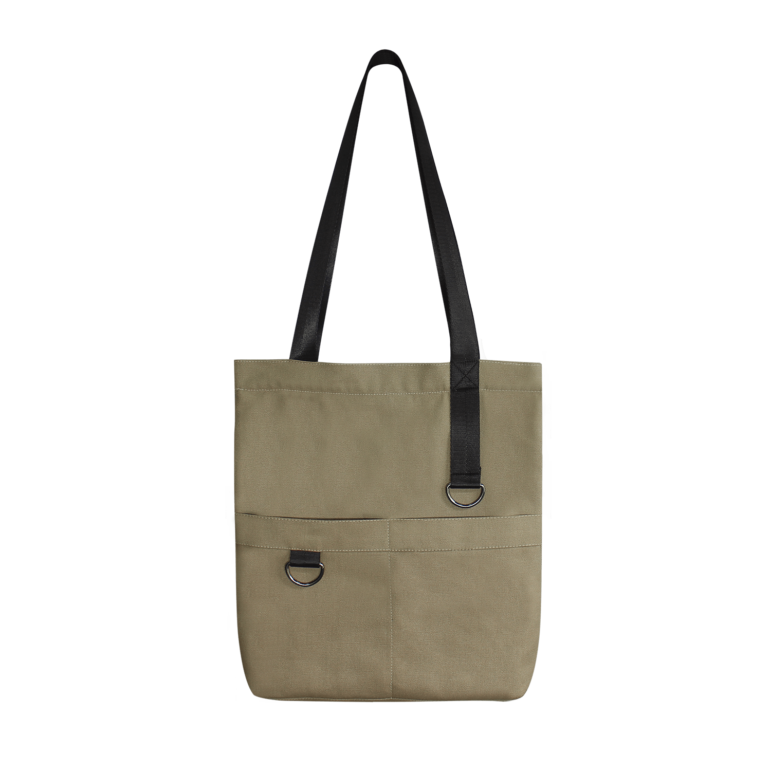 Шоппер Superbag ZIP, с двумя карманами и молнией (песочный)-1