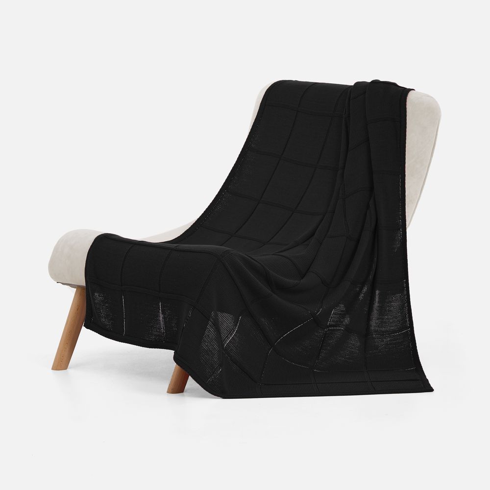 Плед Chainfield, черный-1