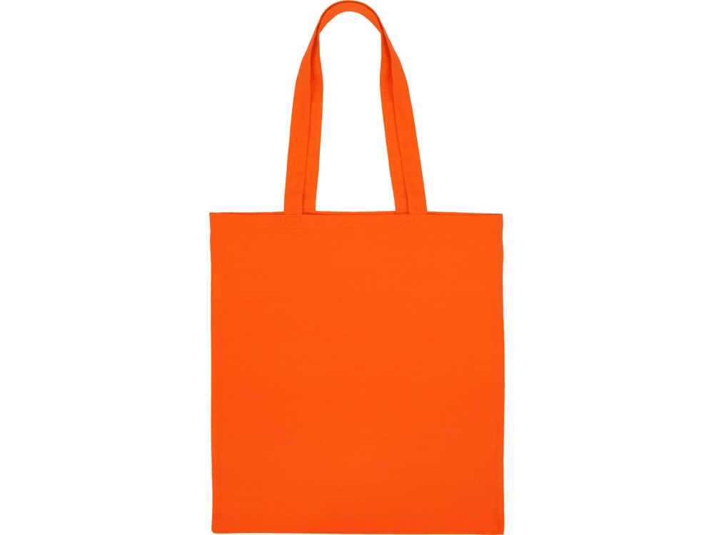 Сумка для шопинга Carryme 140 хлопковая, 140 г/м2, оранжевый-3
