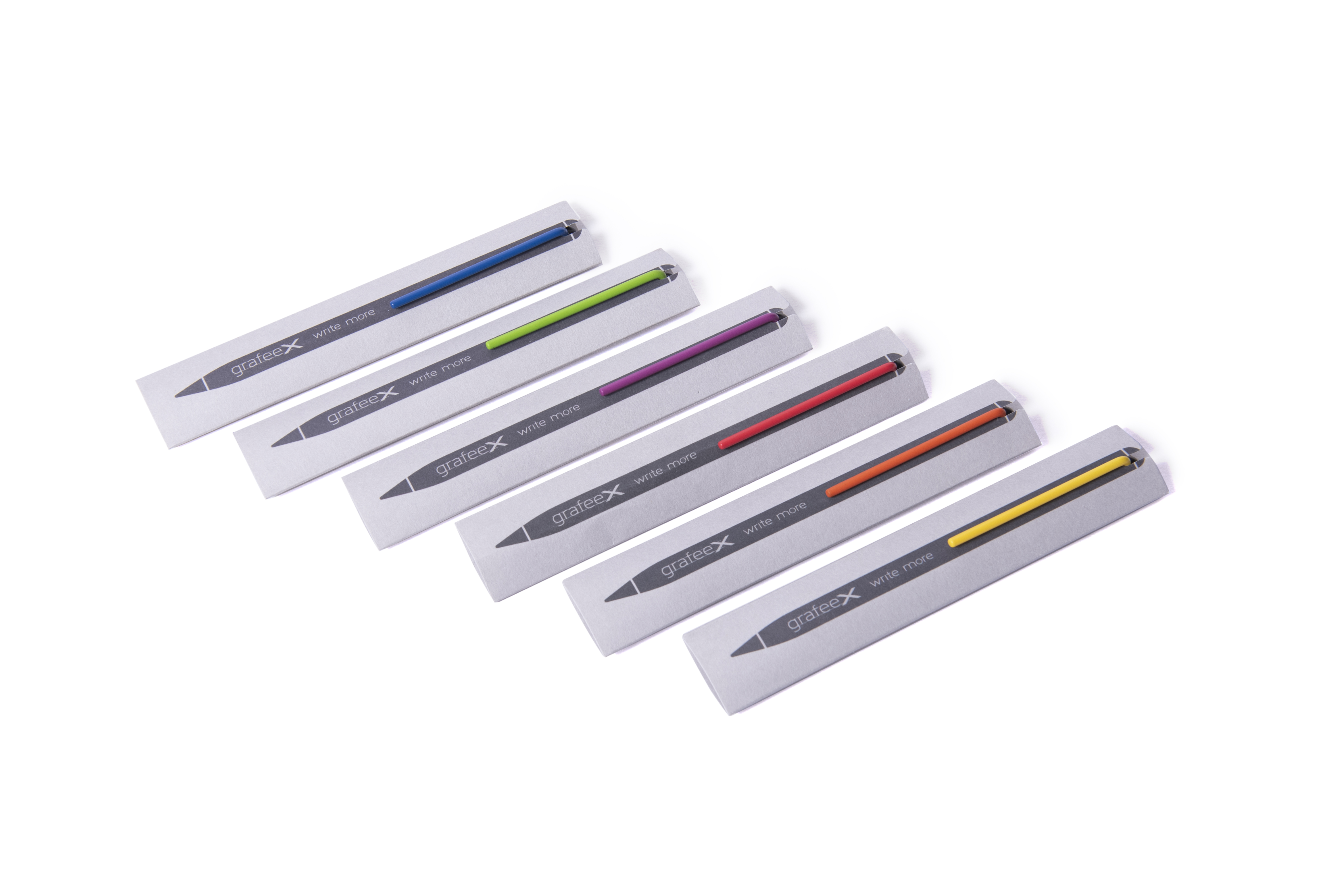 Карандаш Pininfarina GrafeeX с синим клипом в чехле из переработанной кожи-22