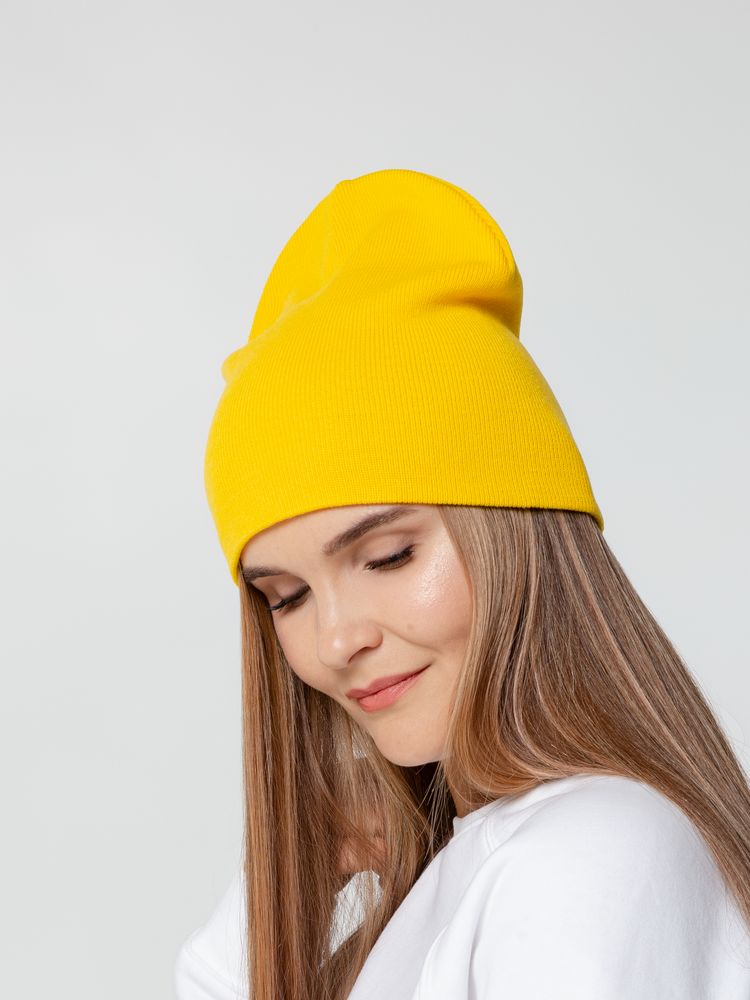 Шапка Tube Top, желтая-3