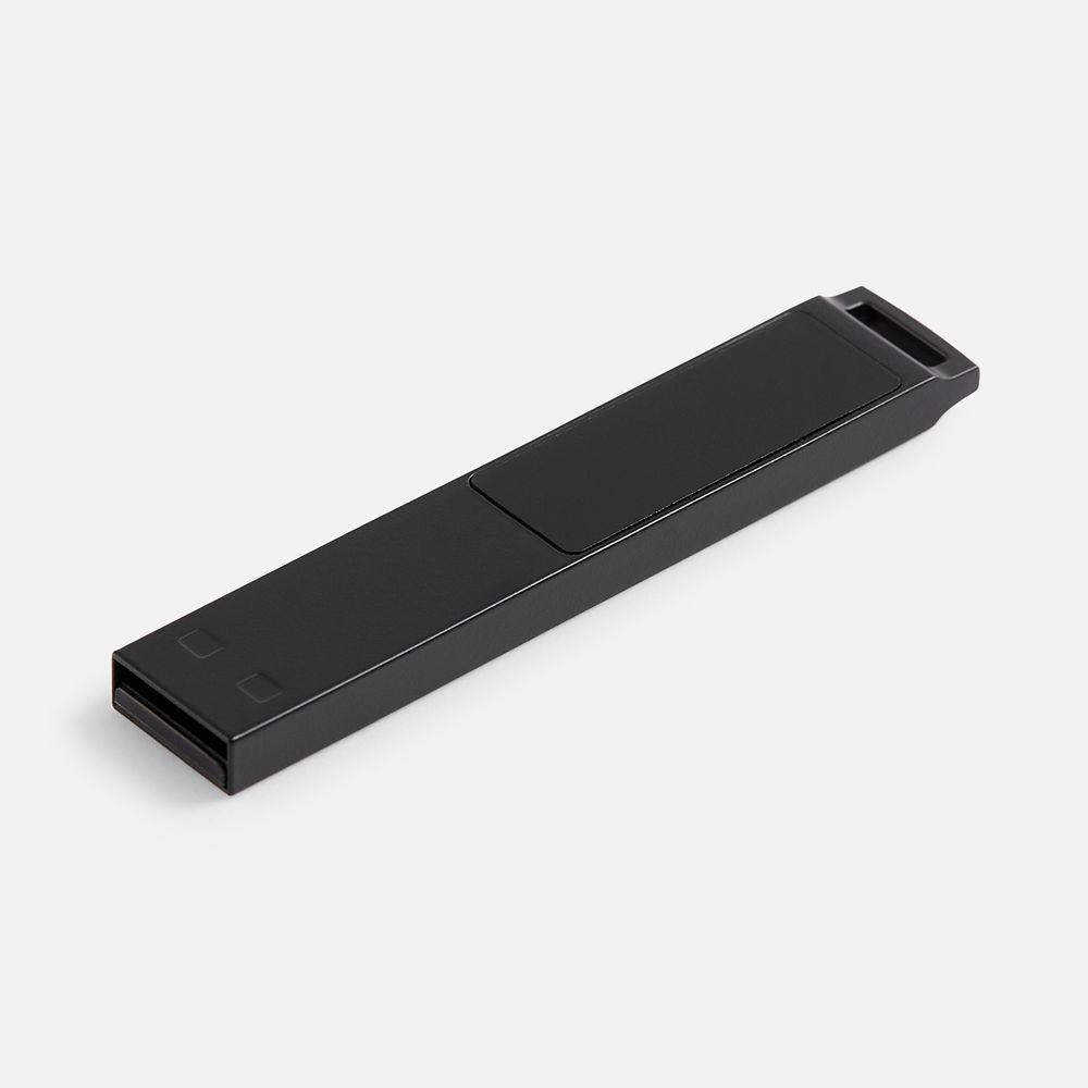 Флешка markBright Black с синей подсветкой, 32 Гб-1