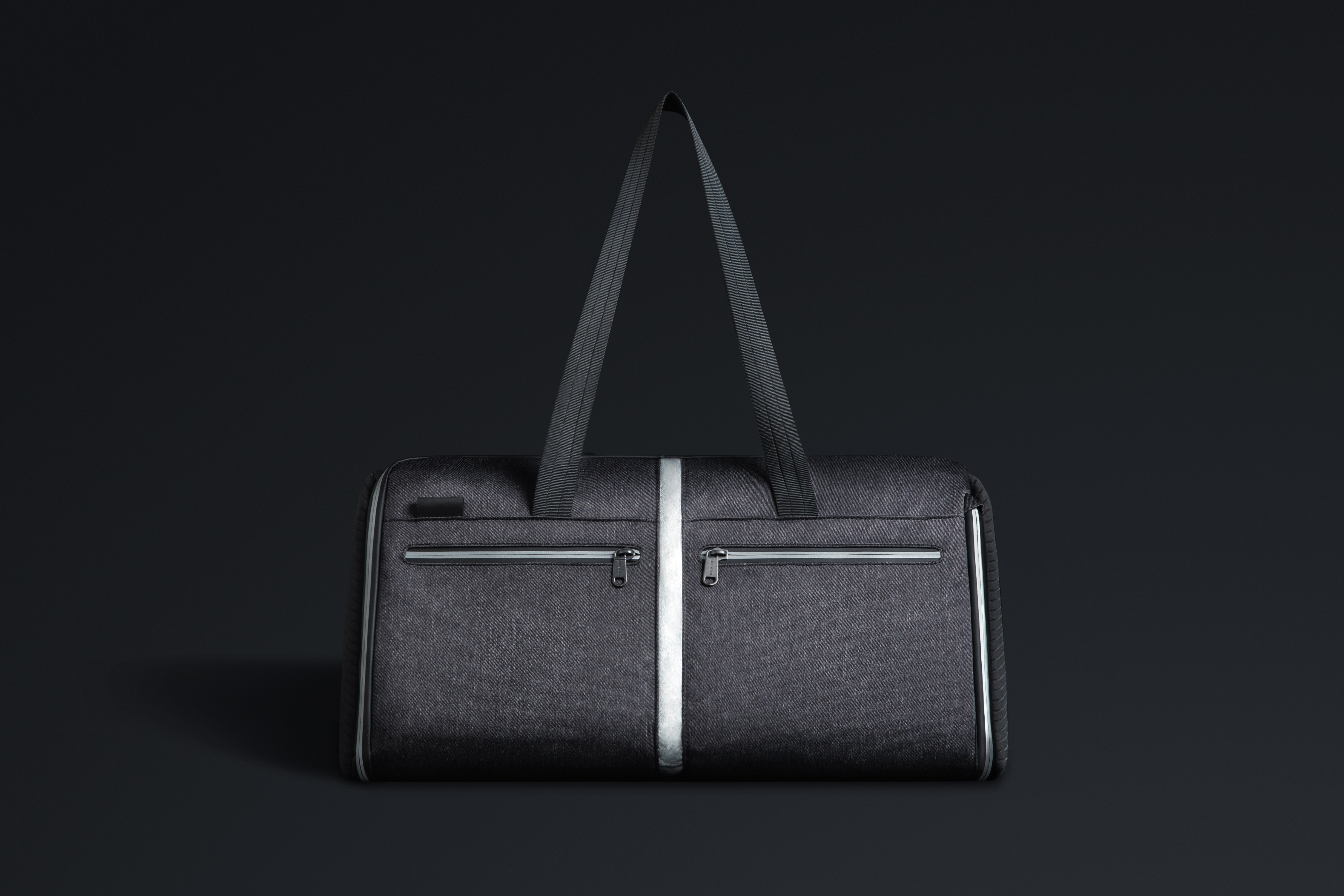 Спортивная сумка FlexPack Gym 49х26х23 см, темно-серая-14