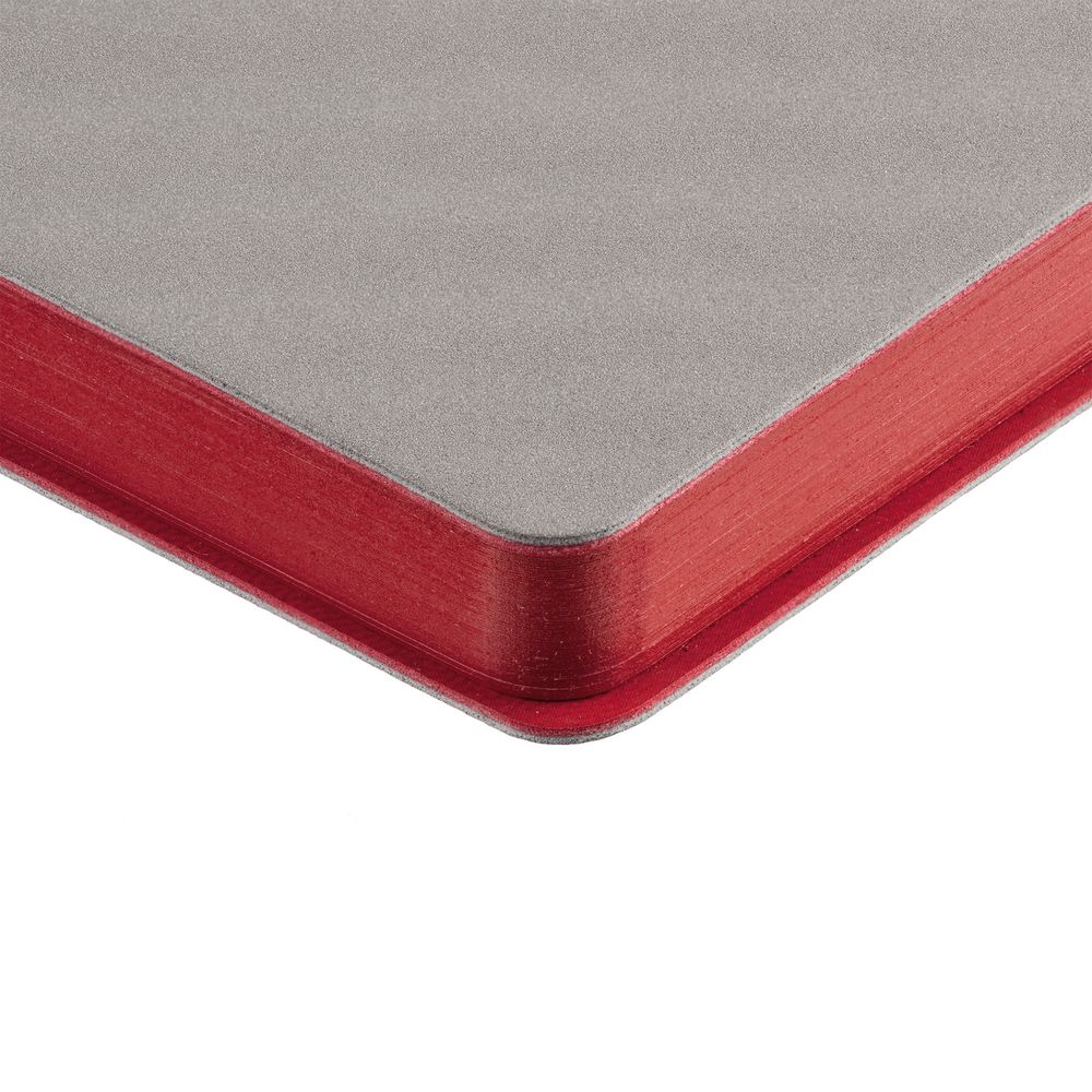 Ежедневник Flexpen, недатированный, серебристо-красный-2