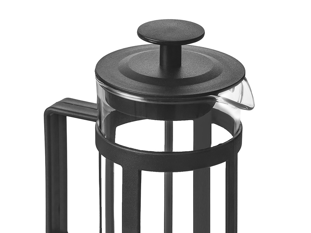 Пластиковый френч-пресс Savor, 350 мл, черный-3