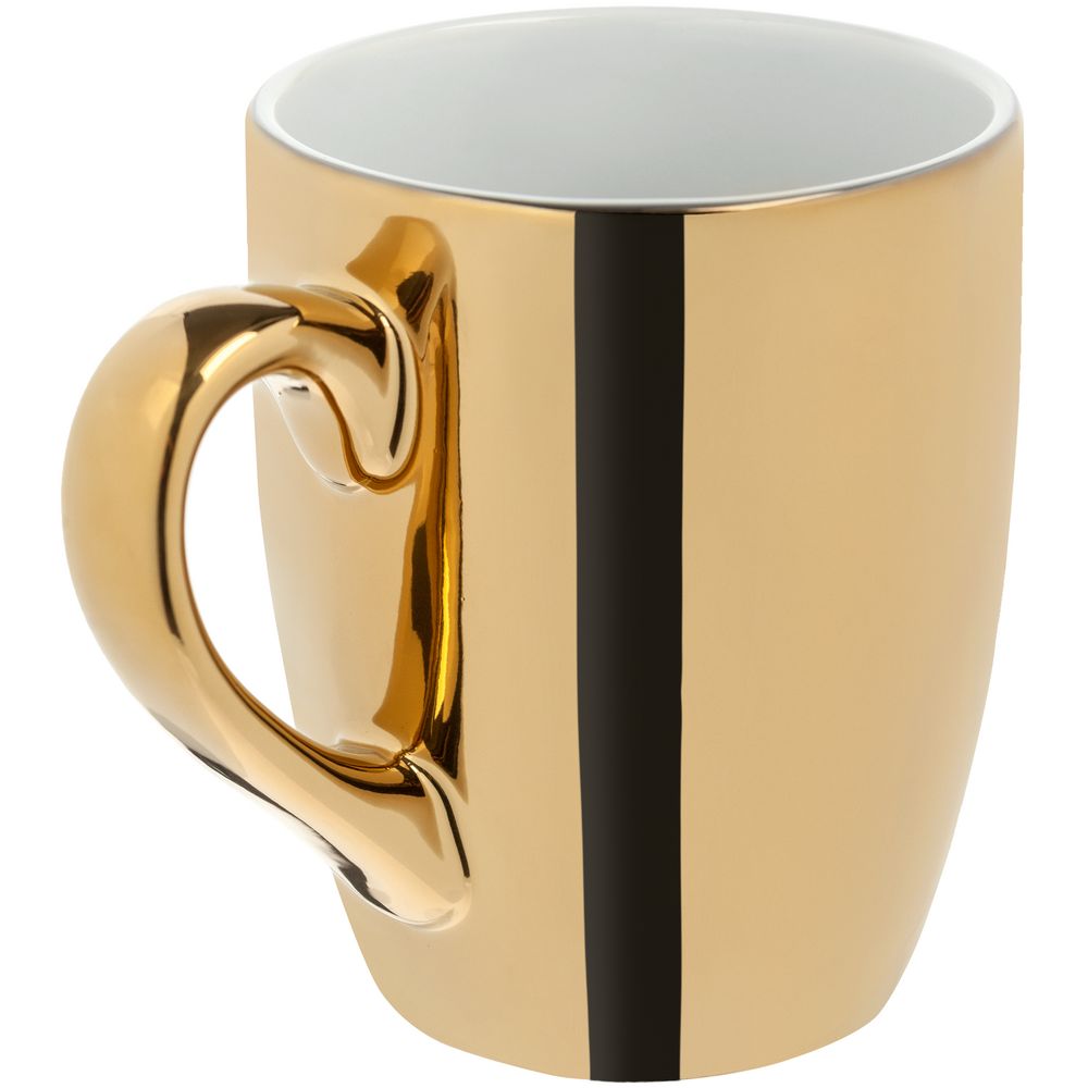 Кружка Lacerta, золотистая-1