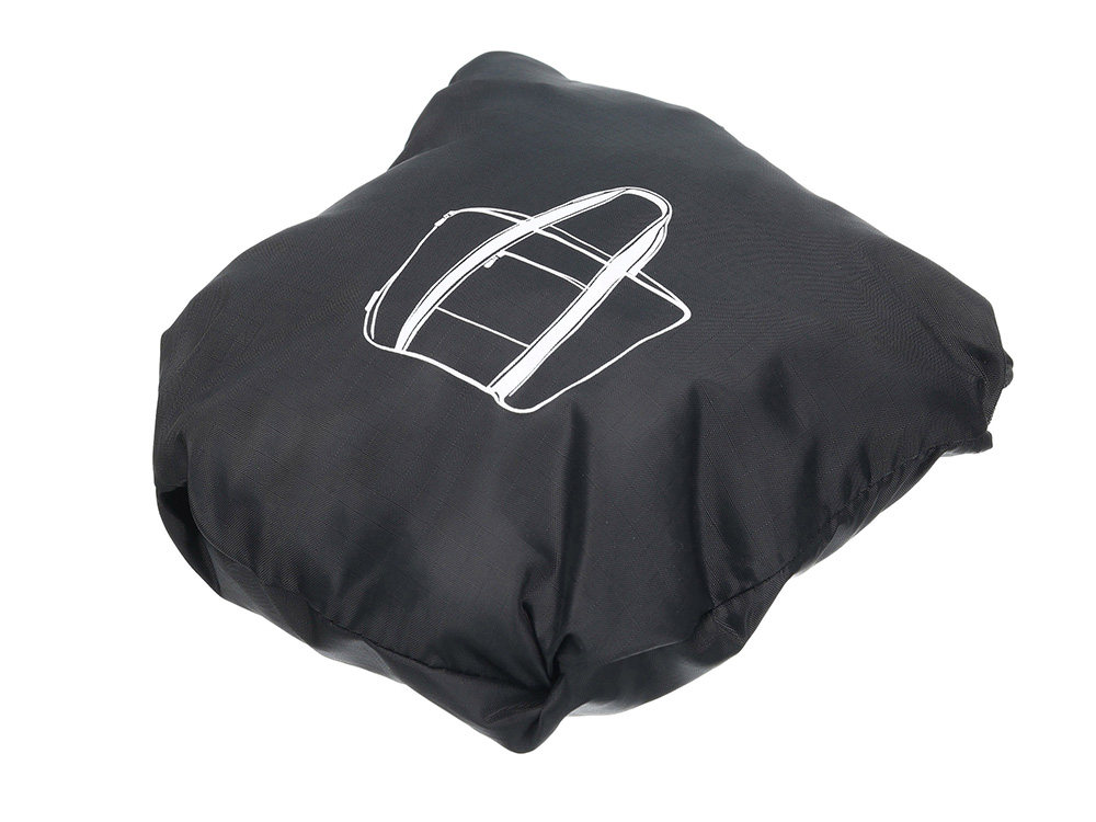 Сумка складная TORBER, черный, полиэстер, 48x33x12 см-5