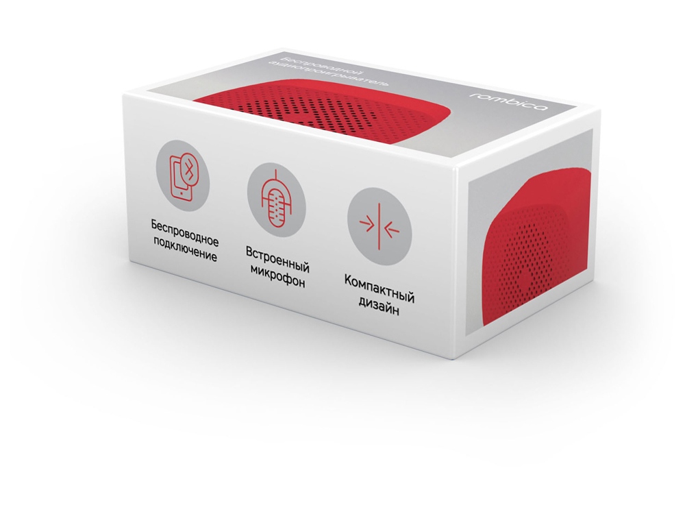 Портативная акустика Rombica MySound Melody Red-3