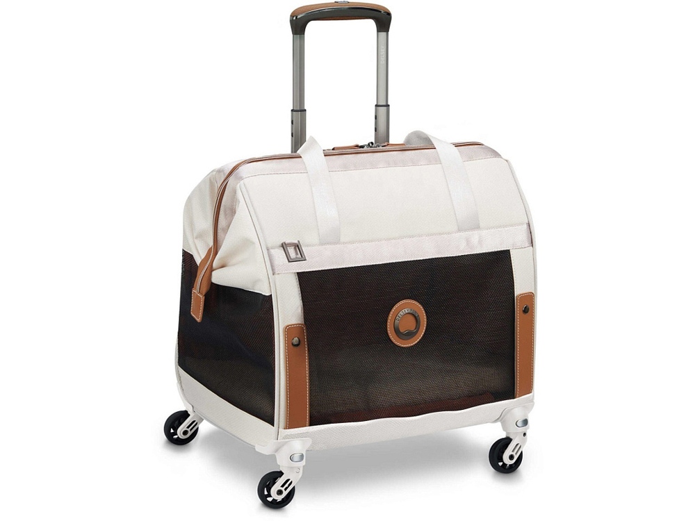 Сумка для перевозки животных DELSEY, CHATELET AIR 2.0,  на колесах, 42л, белый-0