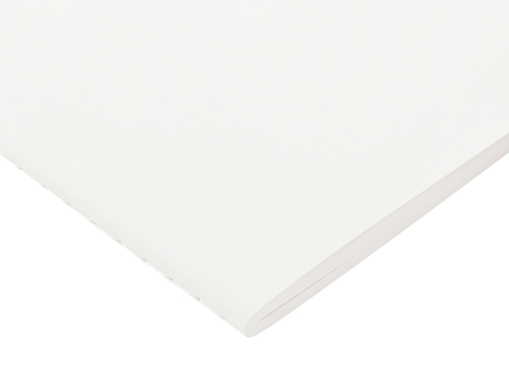 Тетрадь с каменной бумагой А5 Carrara 40 л., линейка, белый-2