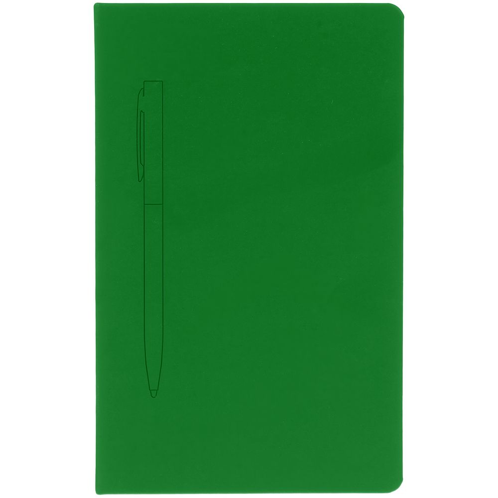 Ежедневник Magnet Shall, недатированный, ярко-зеленый-4