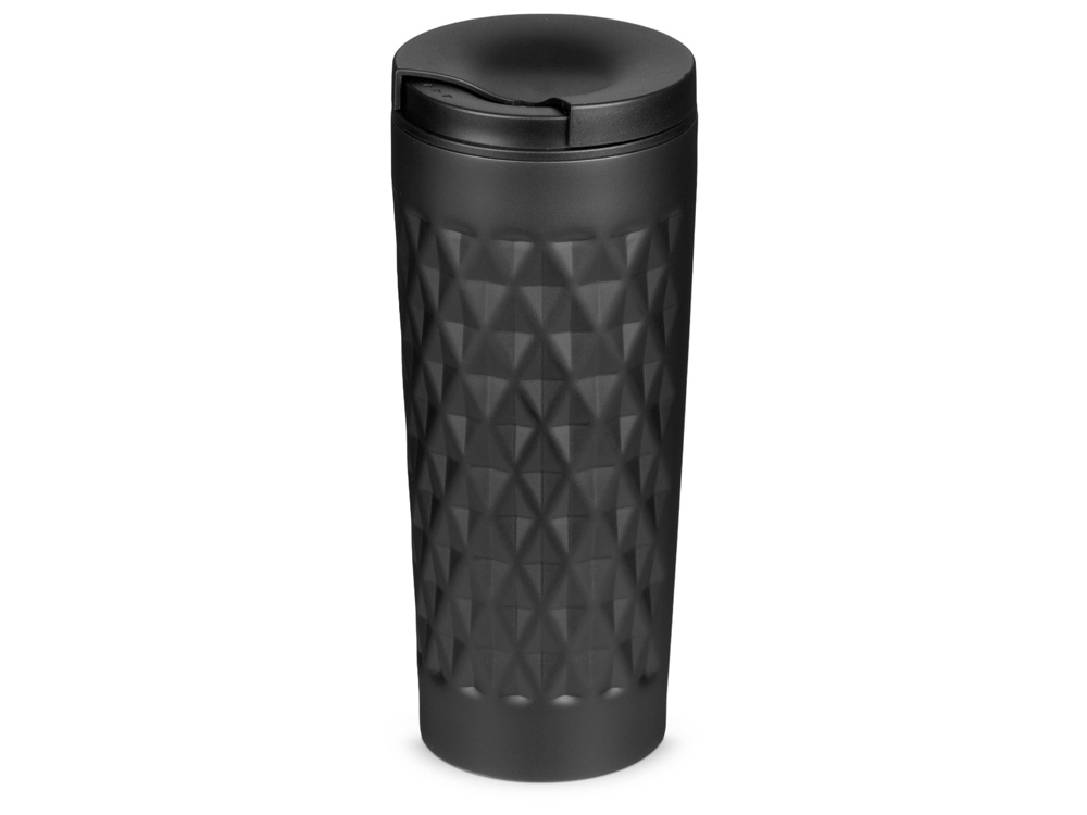 Герметичная вакуумная термокружка Matrix,450 мл, черный-0