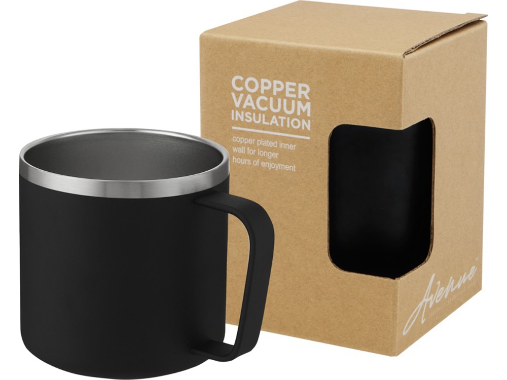 Jetta, медная кружка объемом 350 мл с вакуумной изоляцией, черный-0