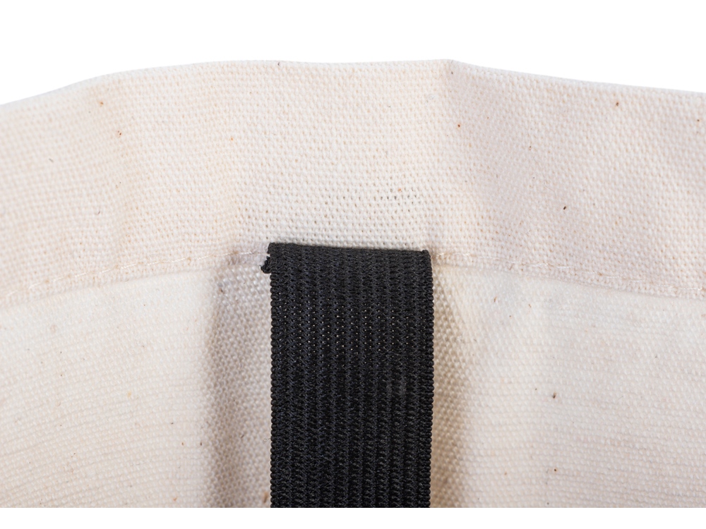 Сумка Fixy из переработанного хлопка с фиксирующей эластичной лентой, натуральный-6