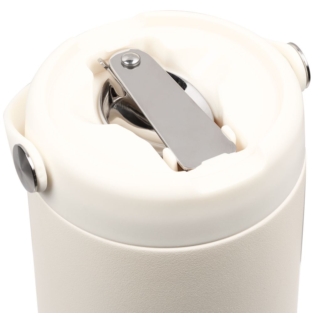 Термос для еды Tabenodo, белый (молочный)-2