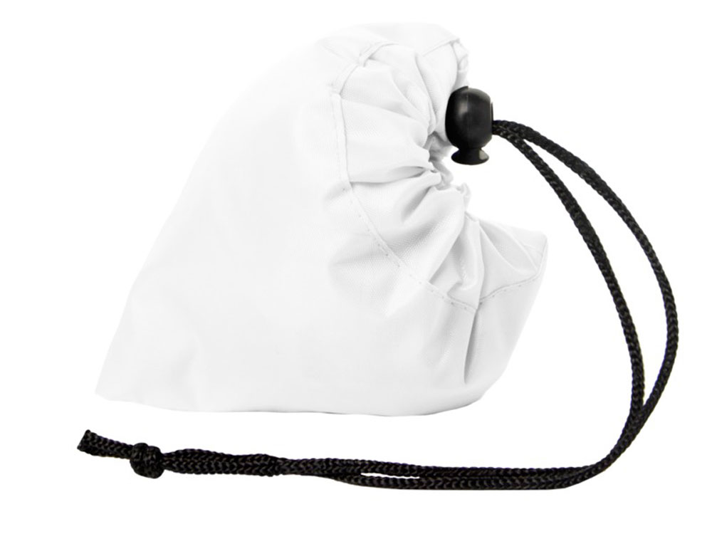 Складная эко-сумка Sabia из вторичного ПЭТ, белый-4