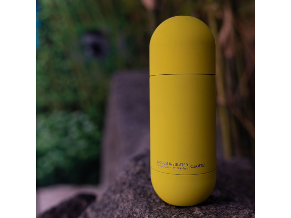 Термос ORB, желтый-3