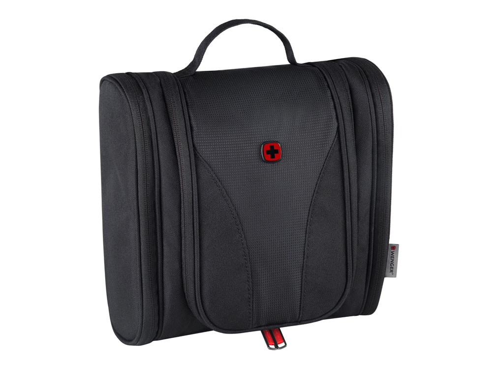 Несессер WENGER, чёрный, полиэстер, 10x24x23 см-1