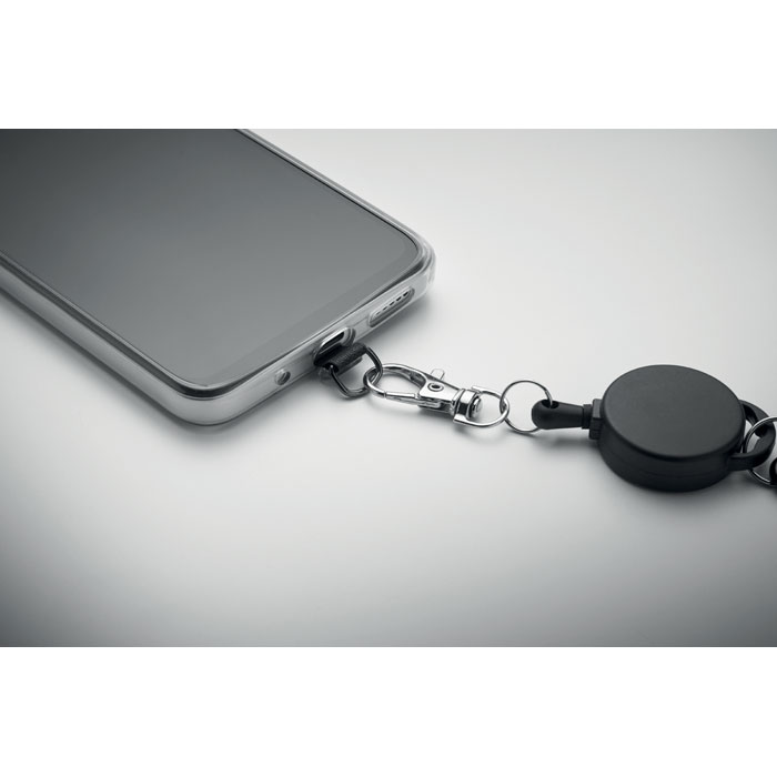 Держатель для телефона, черный-1