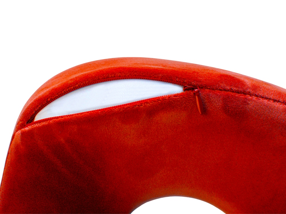 Подушка Dream с эффектом памяти, с кармашком, красный-5