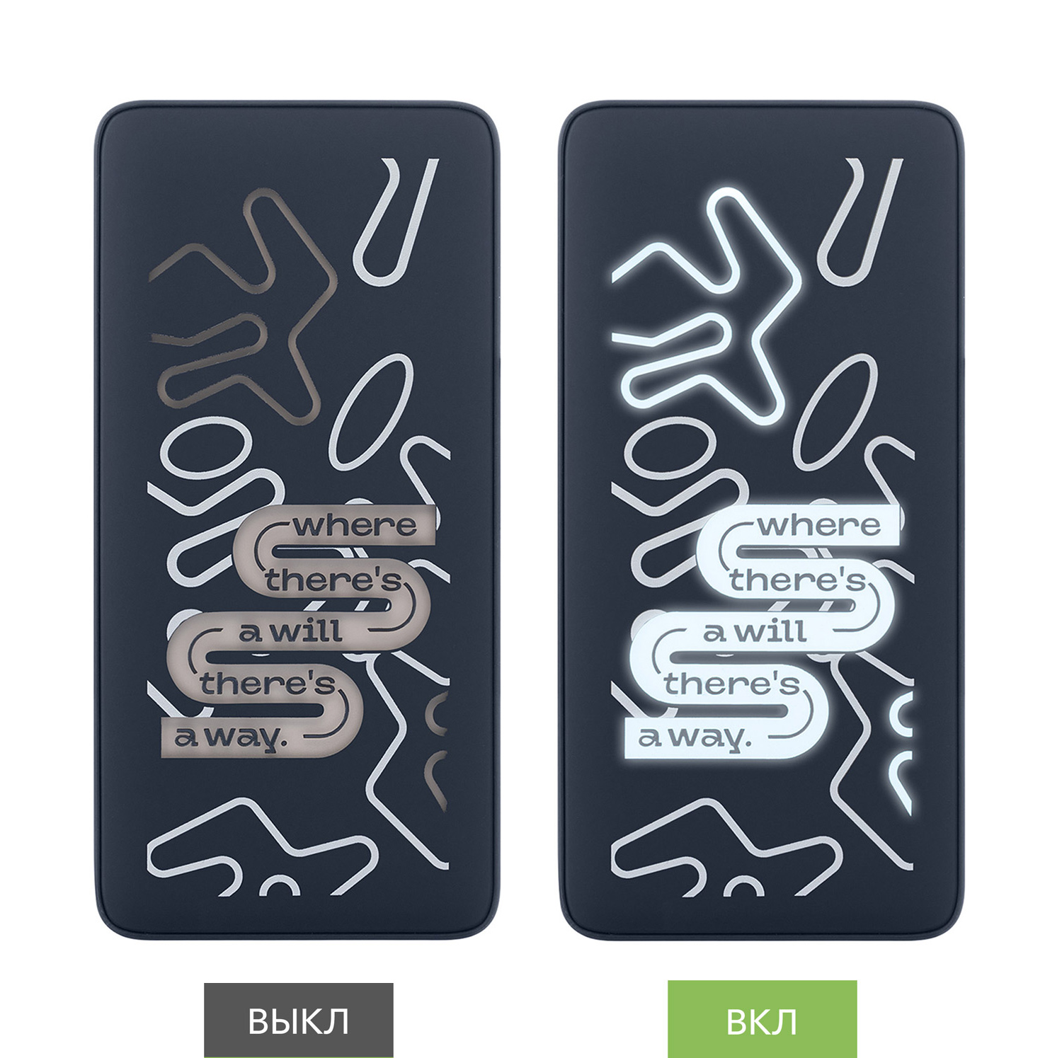 Внешний аккумулятор с подсветкой Ancor PD Plus 10000 mAh, синий-11