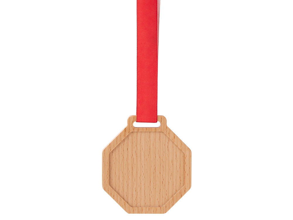 Медаль из бука Octagon, ромб-5