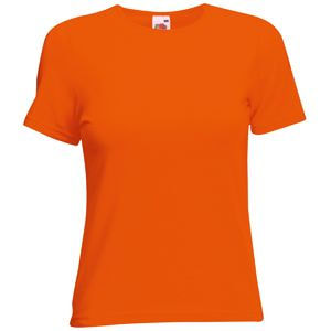 Футболка женская LADY FIT CREW NECK T 210, оранжевый-0