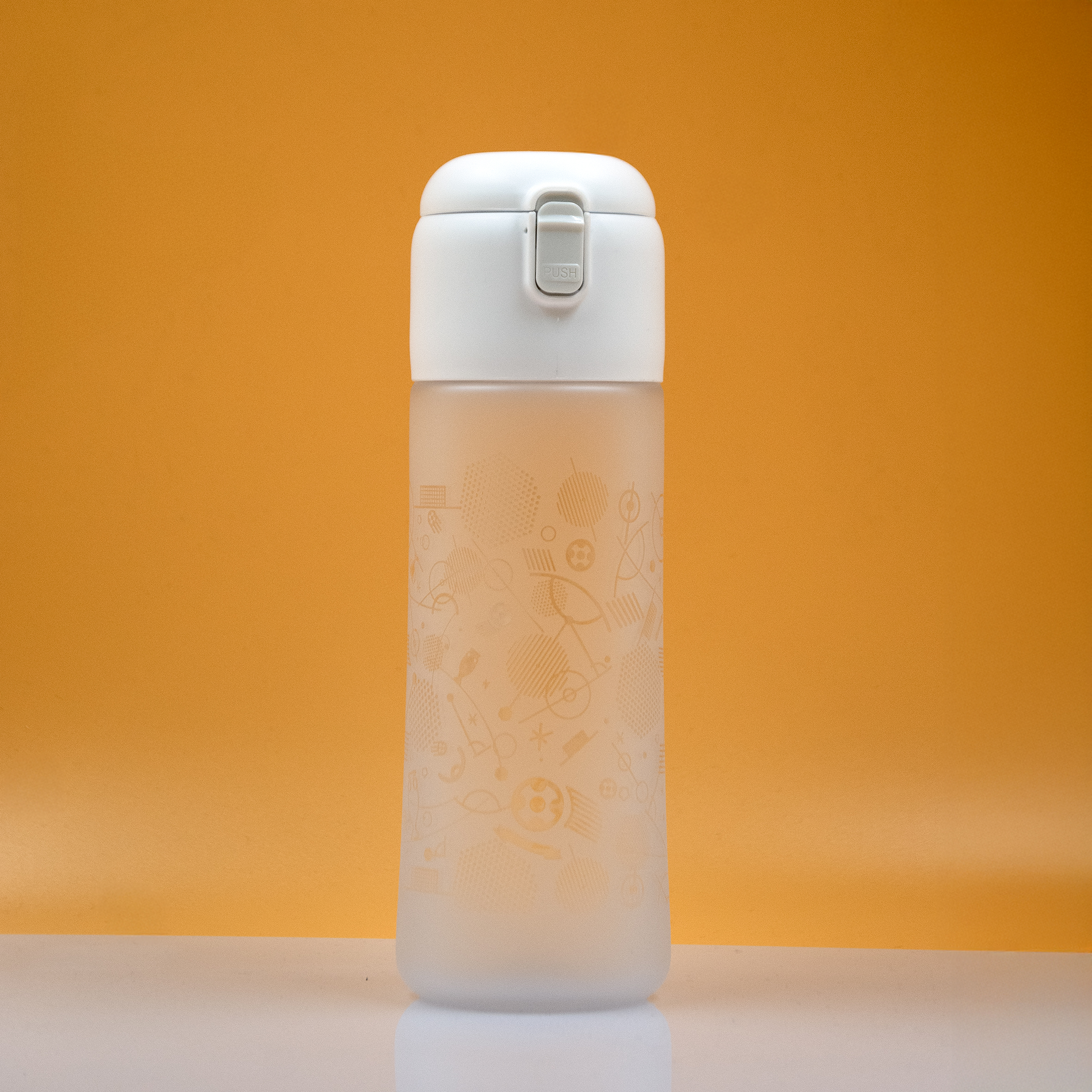 Бутылка для воды AqualityMate (белый)-11