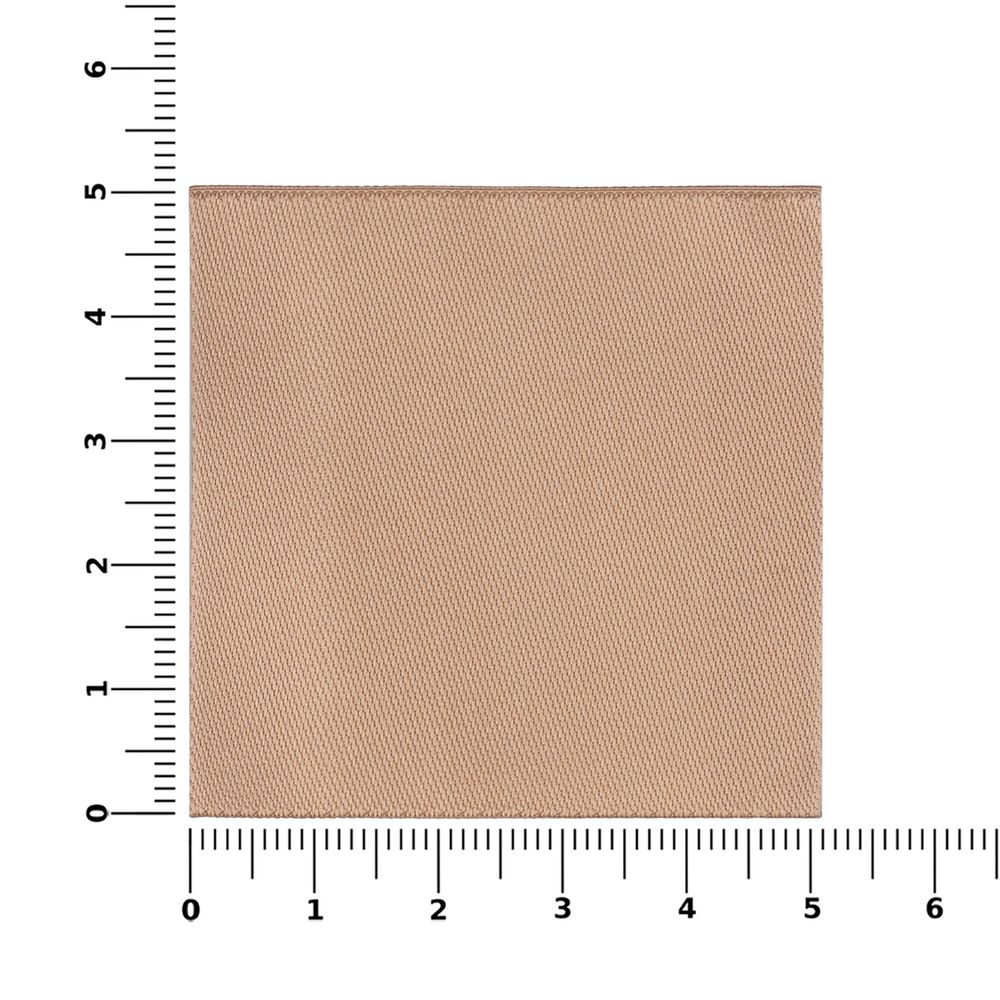 Лейбл тканевый Epsilon, L, бежевый-1