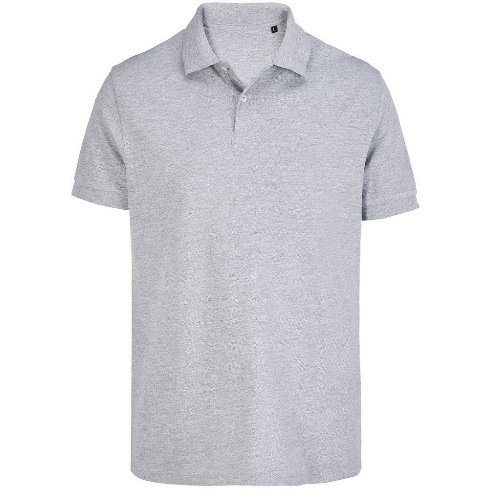 Рубашка поло унисекс Pacific, серый меланж-1