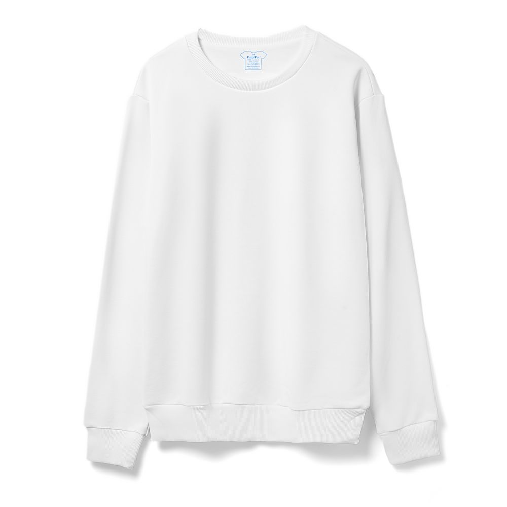 Свитшот унисекс Sublimatism, белый-1