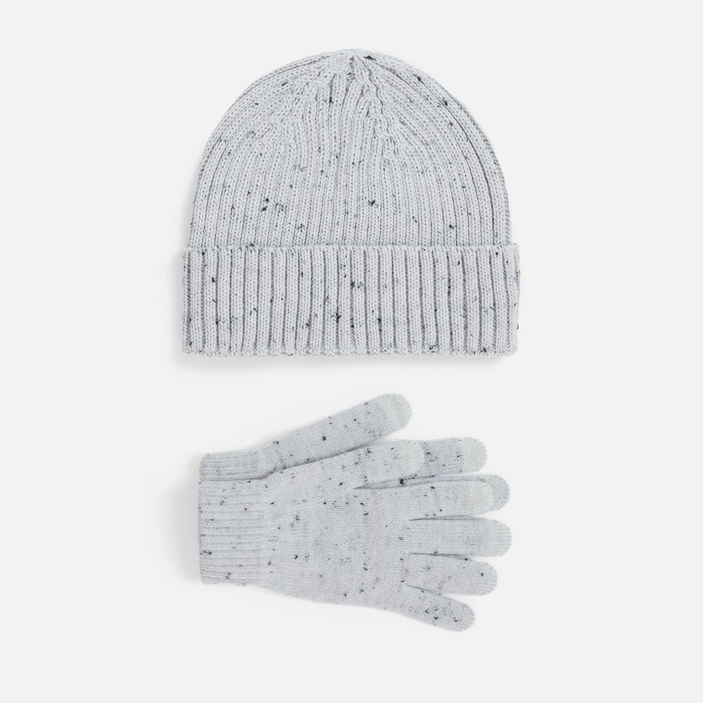 Шапка Spotti, светло-серая-1