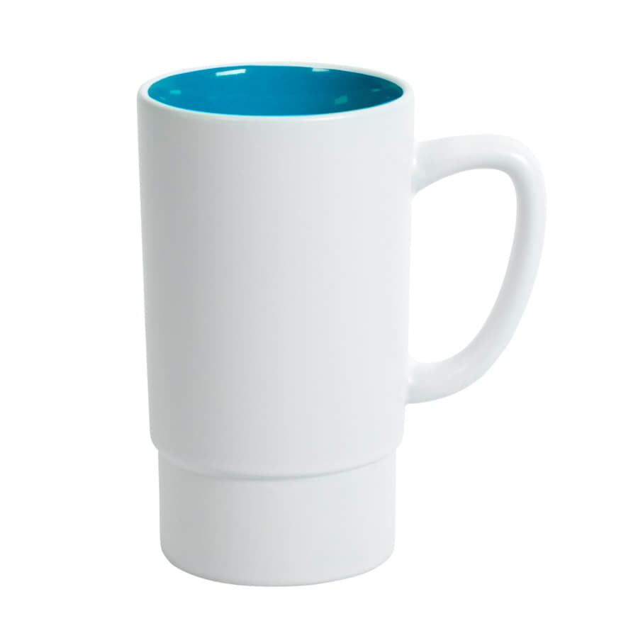 Кружка FUN 2, белый, голубой-5