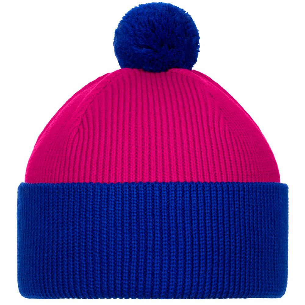Шапка Snappy, розовая (фуксия) с синим-1