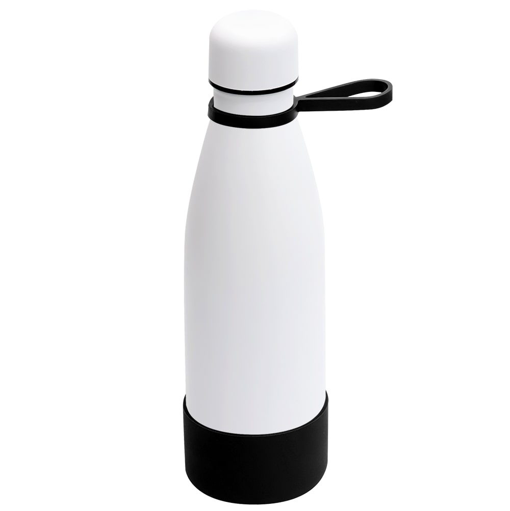 Термобутылка герметичная вакуумная Olivia To Go, Белый/ черный-0