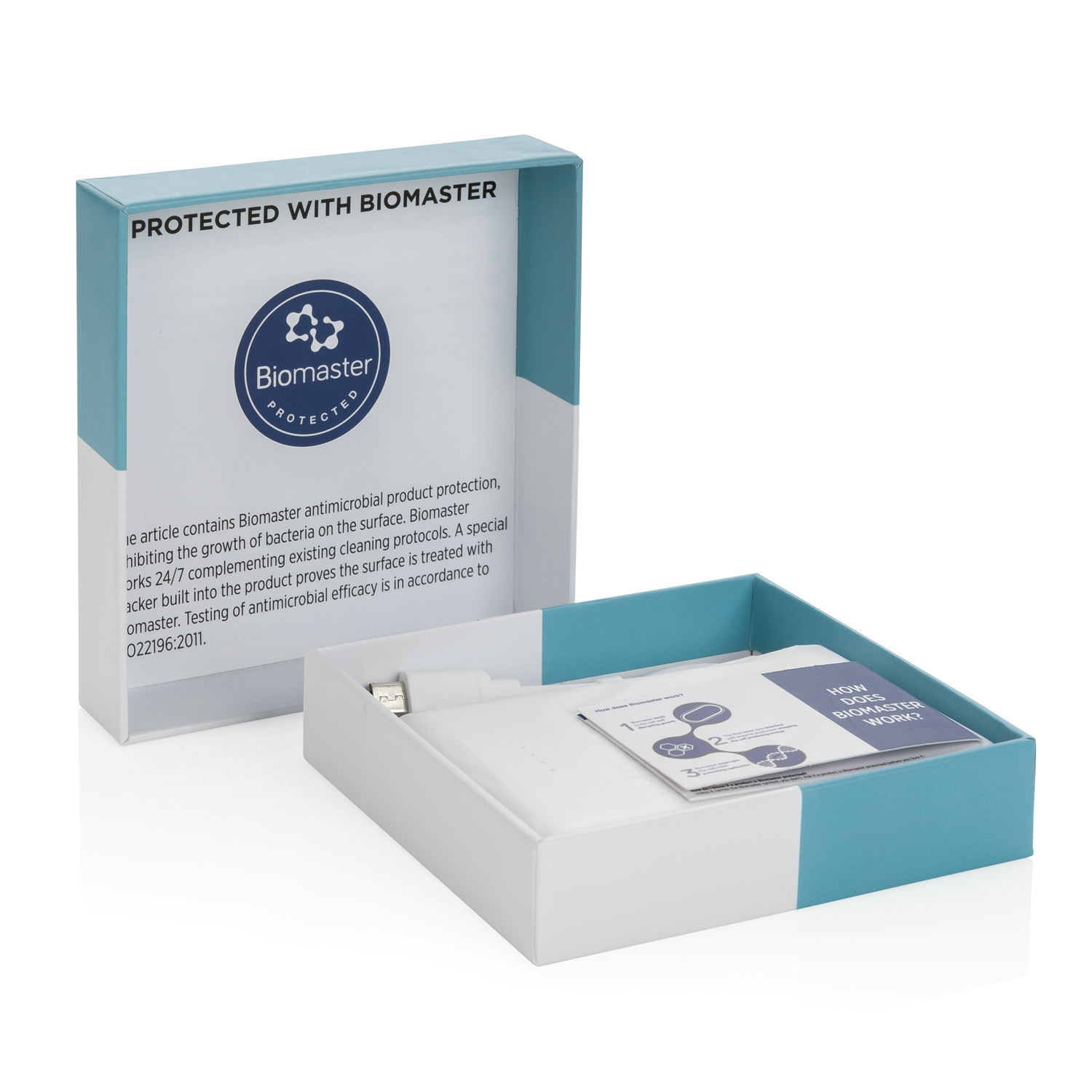 Внешний аккумулятор с защитой от микробов, 5000 мАч-9