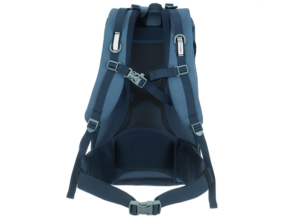 Туристический рюкзак TORBER КЕМПИНГ, синий, полиэстер, 31 х 51 х 14 см-3