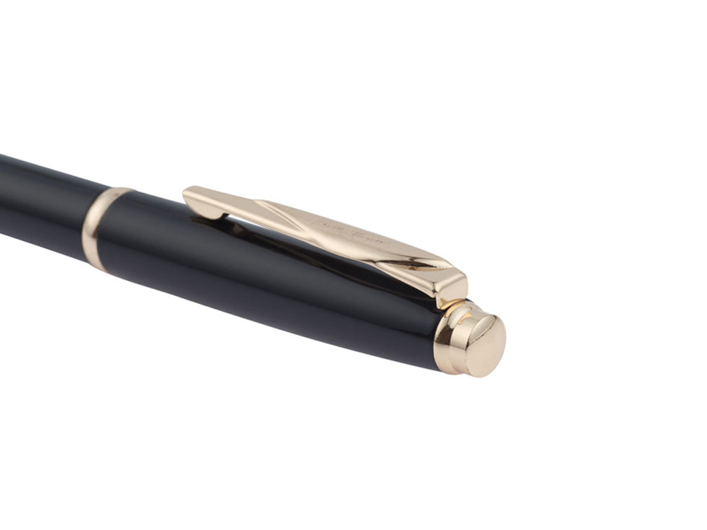 Ручка шариковая Gamme. Pierre Cardin, черный/золотистый-3