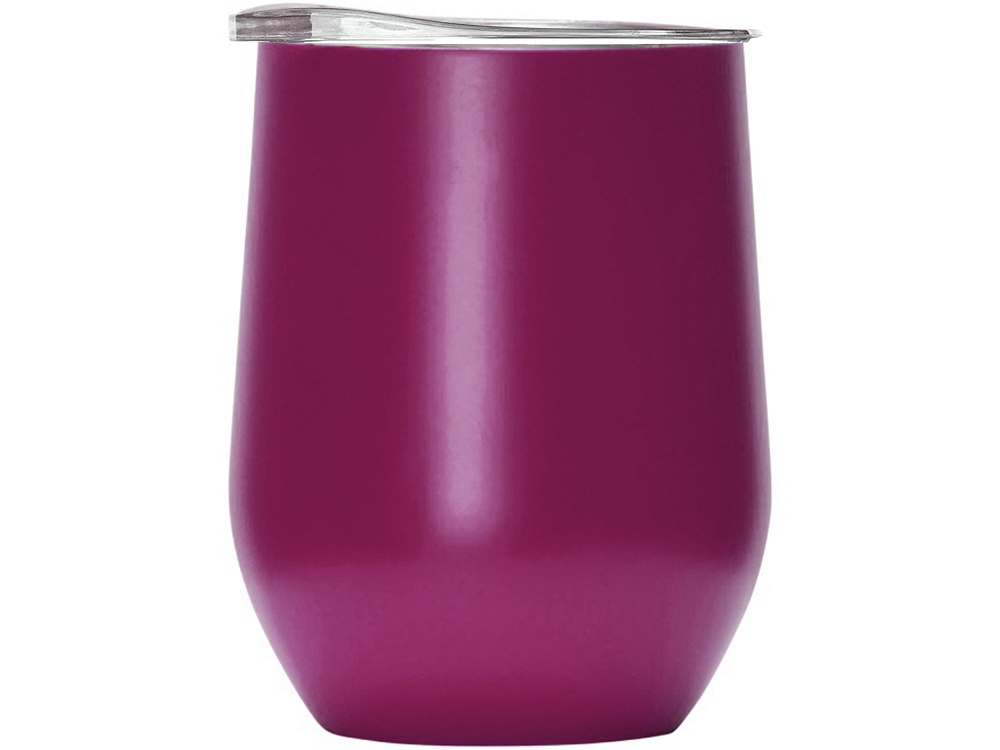 Вакуумная термокружка Sense, непротекаемая крышка, крафтовая упаковка, винный-2