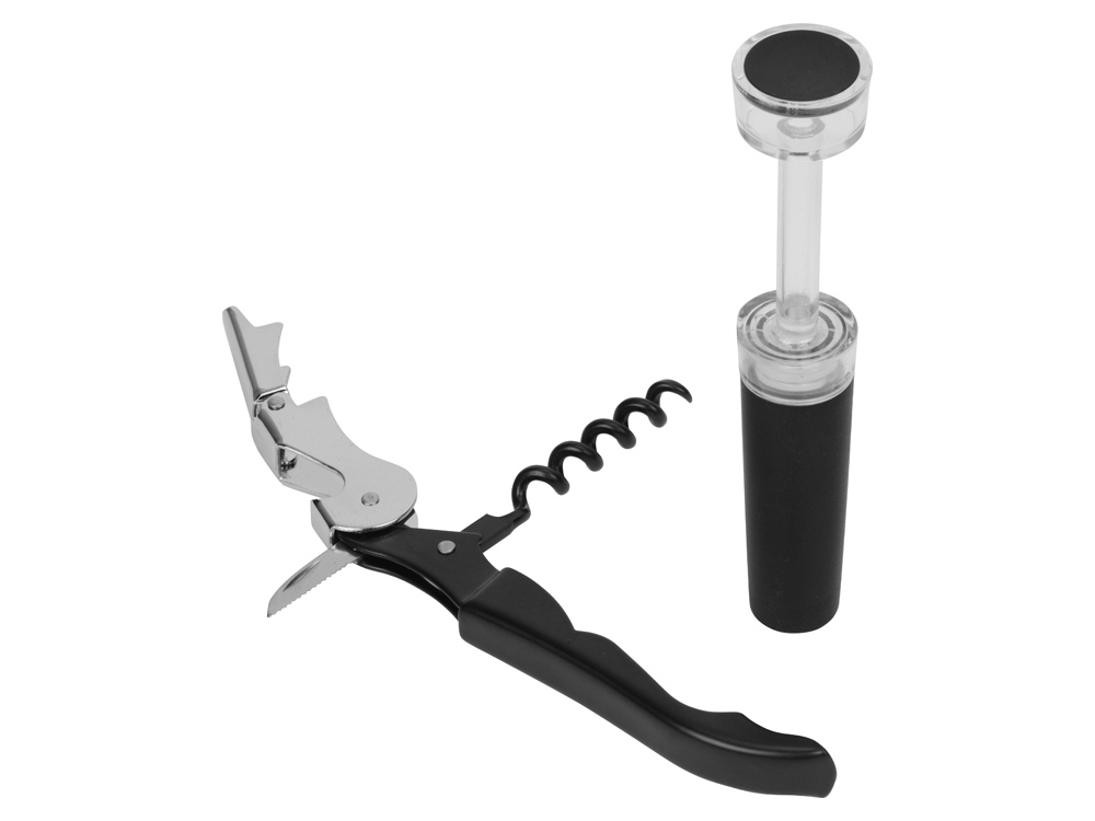 Набор аксессуаров для вина Malbec в пластиковой подарочной коробке, 2шт-2