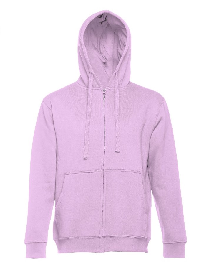 Толстовка мужская с капюшоном на молнии AMSTERDAM 320, сиреневый-2