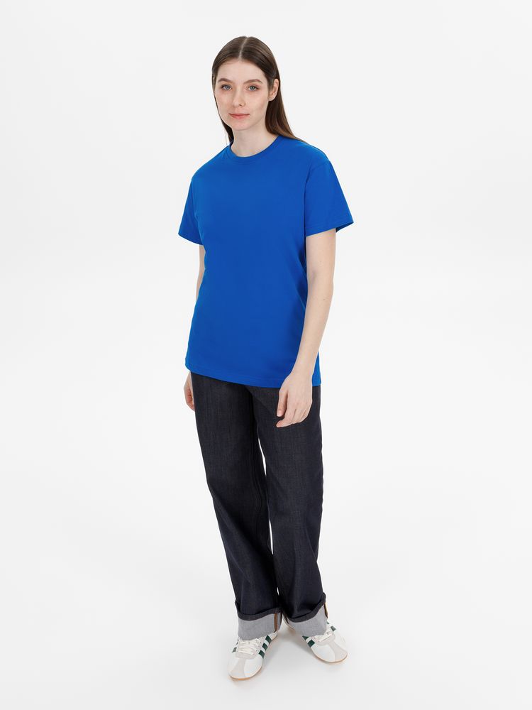 Футболка унисекс T-Bolka 180, ярко-синяя-8