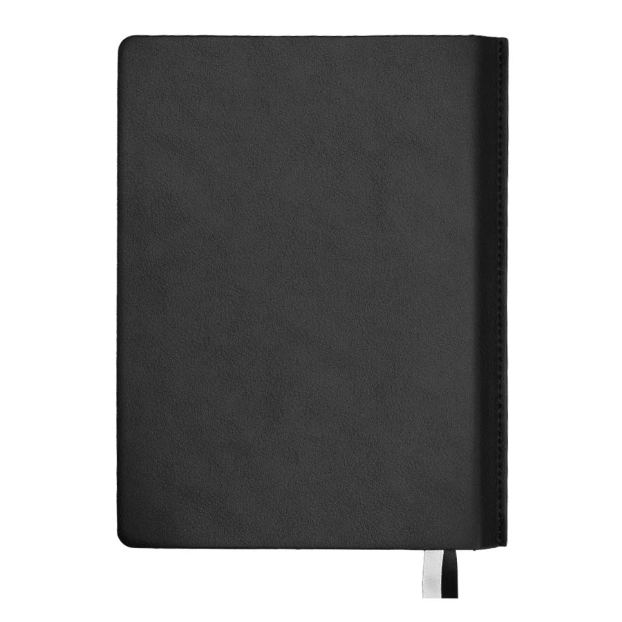 Ежедневник недатированный MAVE, черный, формат А5, блок в линейку, черный-2