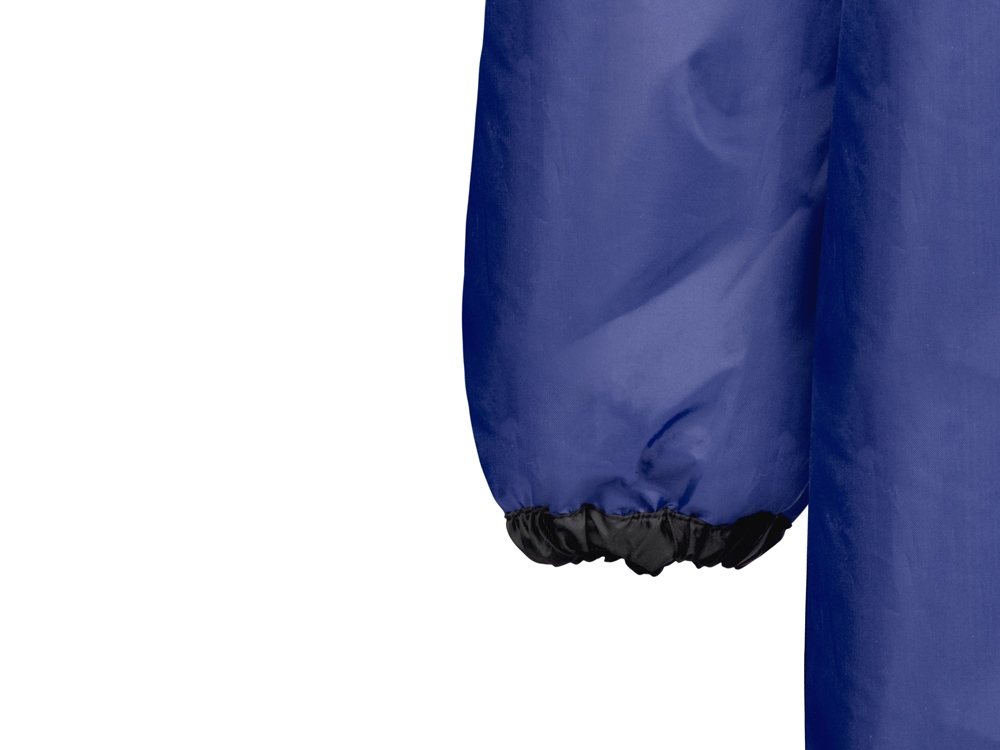 Дождевик Bi-color унисекс, синий классический/черный-8